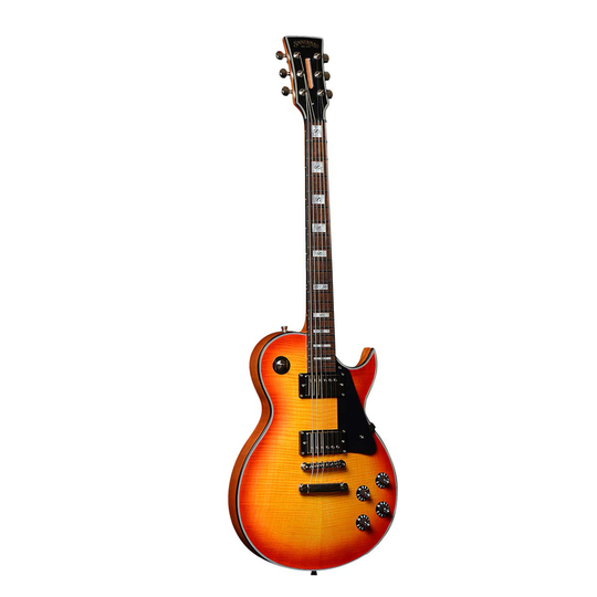 Santana Serpens Standard CB el-gitarr cherry burst