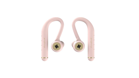 KreaFunk - bGEM Bluetooth Headphones - Dusty Pink/Gold