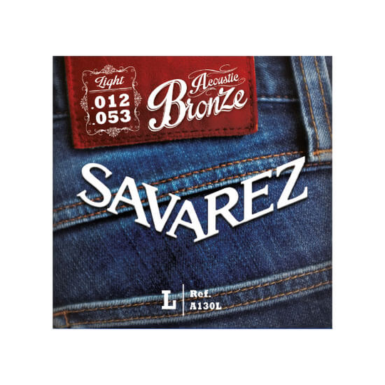 Savarez A130L western-gitarr strängar, 012-053