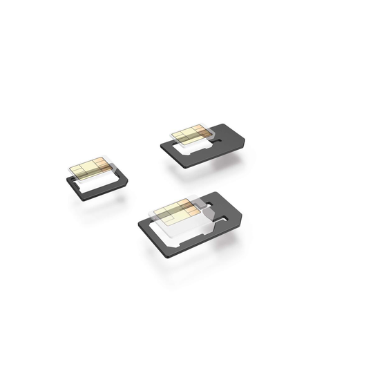 HAMA SIM Adapter Set 3st till Nano Micro och Standard