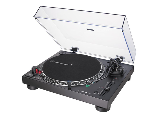 Audio-Technica: Skivspelare direktdriven manuell Svart