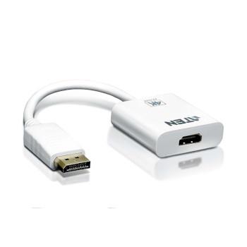 Aten Displaykabel DisplayPort hane - HDMI Hona 0.15 m Vit