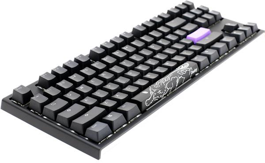 Ducky One 2 Backlit TKL Cherry MX Blue /w RGB LED,Nordic layout /w USB-C connection /PBT keycaps