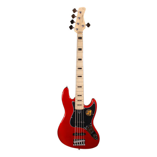 Sire Marcus Miller V7 VINTAGE ALDER-5 2nd Gen BMR el-bas, 5-strängad bright metalic red