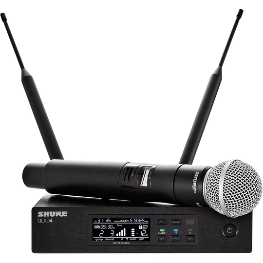 Shure QLXD24E / SM58 K51 Handhållen SM58