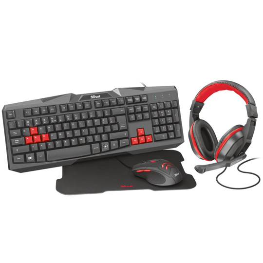 Trust: Ziva 4-in-1 Gaming bundle
