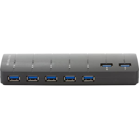 USB3.0hubb 7-port nätadapter