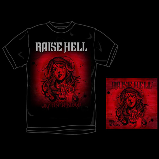 Raise Hell: Written in blood (+ T-shirt M)