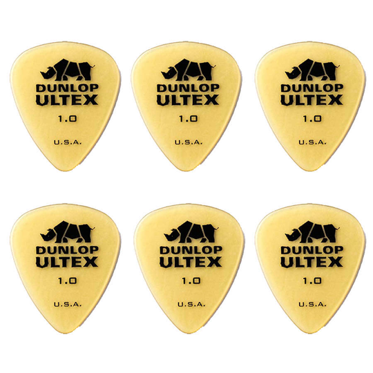 Dunlop Ultex Standard 1,0 mm plektrum (6 st.)