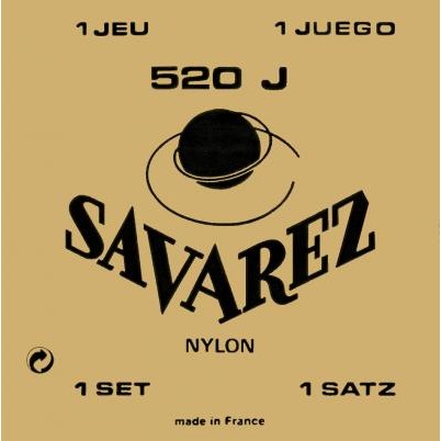 Savarez 520J spanska gitarr-strängar, gul