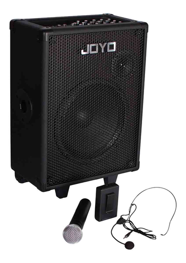 Joyo JPA-863 transportabel anläggning m/ 2 x trådlös mikrofon