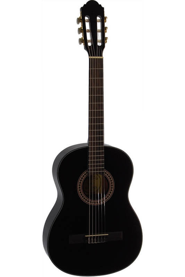 Santana B7 BK v2 Barn gitarr spansk black