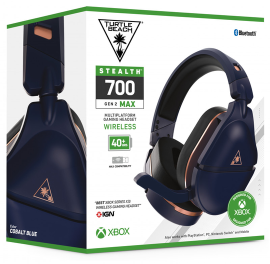 Turtle Beach Stealth 700X Gen2 MAX Cobalt Blue