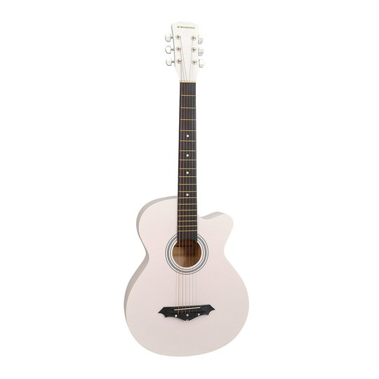 Norfolk STARTER WH stålsträngad gitarr white