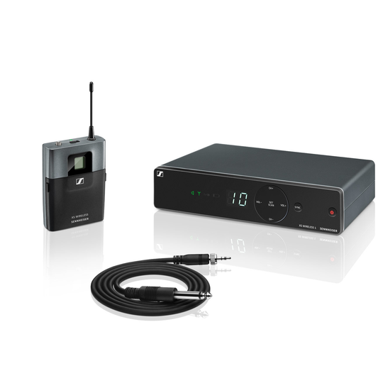 Sennheiser XSW 1-CI1 trådlöst instrumentset