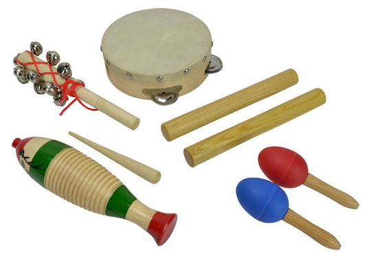 Barn percussion set med 5 delar