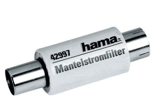 HAMA Adapter Antenn 75dB Strömfilter