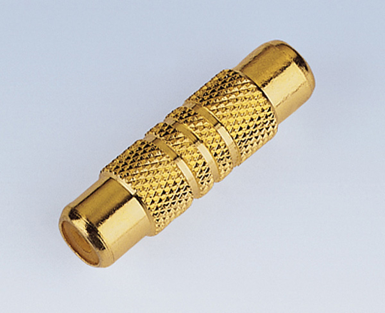HAMA Adapter RCA Hona-Hona Guld