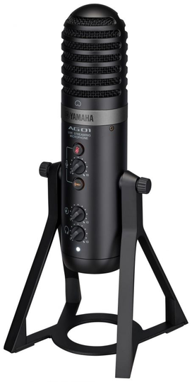 Yamaha AG01 USB-mikrofon (svart)