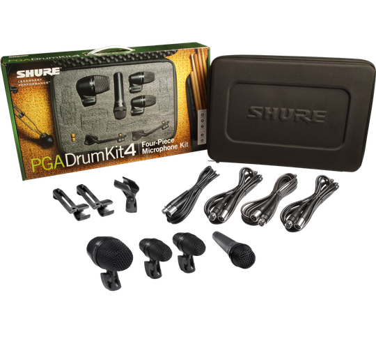 Shure PGA Drumkit 4 mikrofonsats
