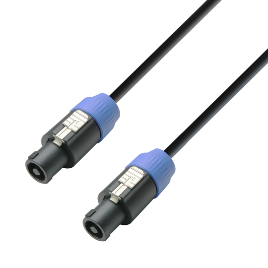 Högtalarkabel 2 x 2,5 mm² Speakon till Speakon 5 meter
