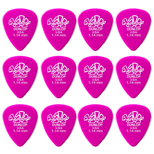 Dunlop Delrin 500 1,14 mm plektrum (12 st.)