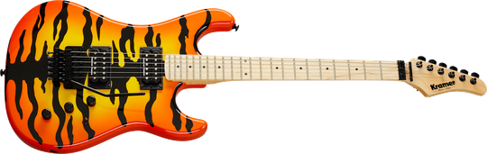 Kramer Guitars Pacer Vintage elektrisk gitarr ( Tiger Stripe)