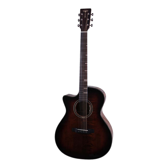 Tyma G-10E BKS LEFT vänsterhänt stålsträngad gitarr
