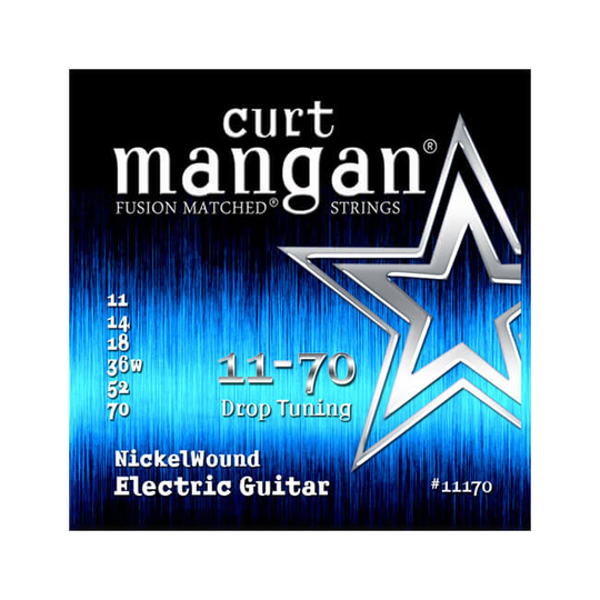 Curt Mangan 11170 Nickel Wound el-gitarr strängar 011-070