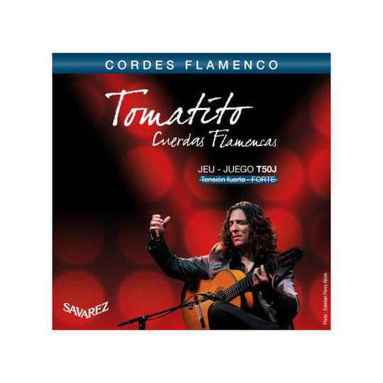 Savarez T50J Tomatito spanska gitarr-strängar set