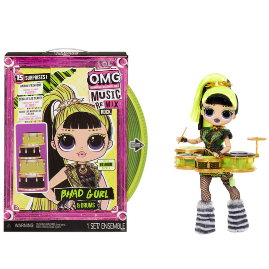L.O.L.: Surprise OMG Remix Rock- Bhad Gurl and Drums