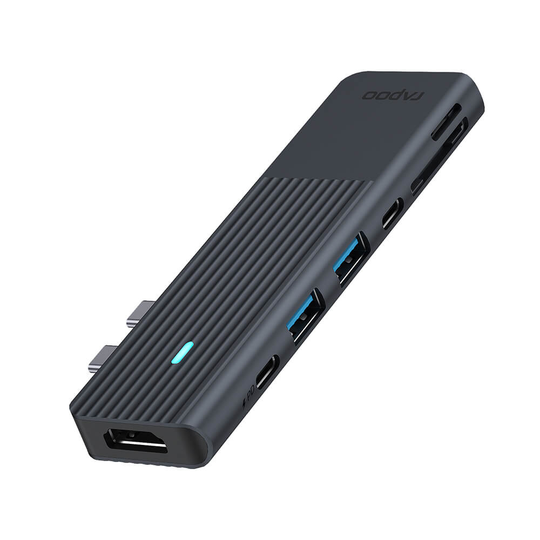 RAPOO Multiport USB-C UCM-2003 7-in-2 USB-C Adapter (MacBook)