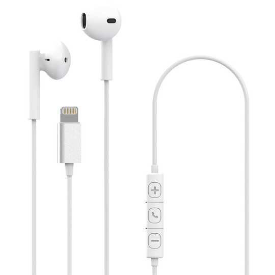 Celly: UP900 Stereoheadset In-ear Lightning Vit