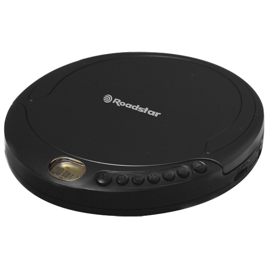 Roadstar PCD-498MP Bärbar CD-spelare Black