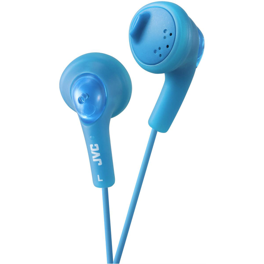 JVC Hörlur F160 Gumy Bass-Boost In-Ear Blå