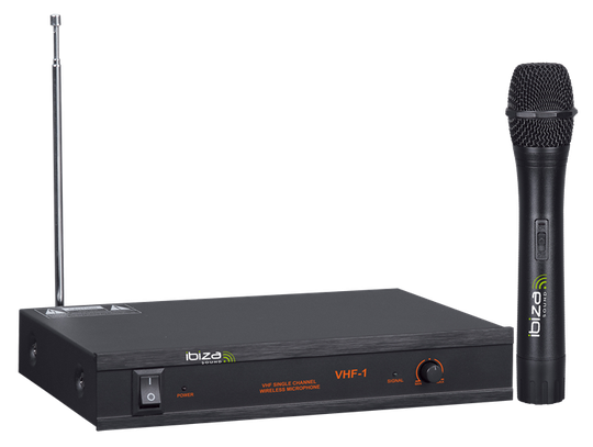 Ibiza trådlöst mikrofonsystem, 1 kanal 203.5 MHz